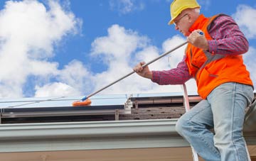 Llansannor soft wash roof cleaning